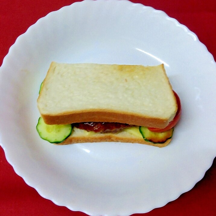 ハンバーグトーストサンドⅡ